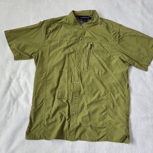 Exofficio Olive Green Short Sleeve Shirt